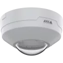 white cover with clear dome vandal resistant